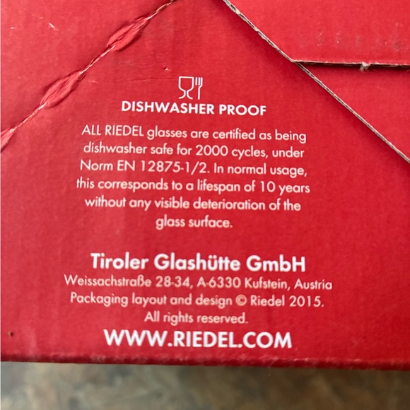 Riedel Wine Balloon Decanter New Crystal - Picture 2 of 10